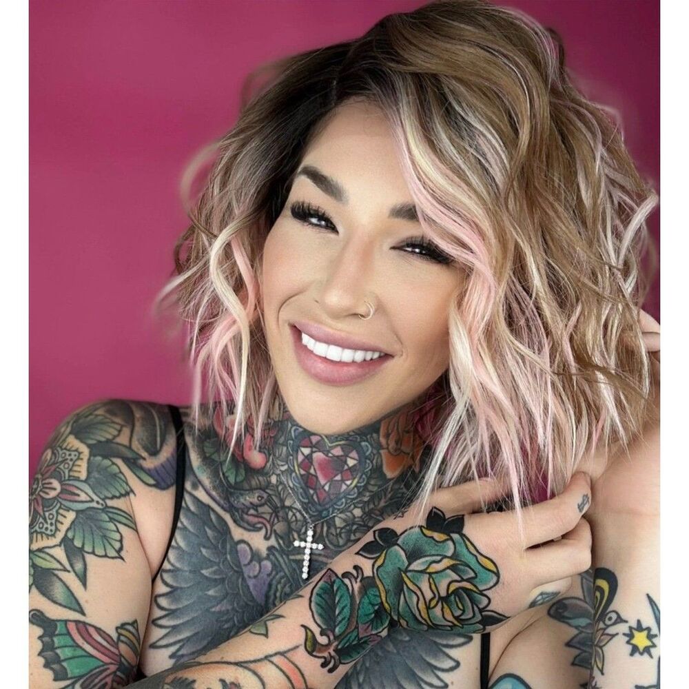 Rebel Gypsy “Heaven help me” wig Human hair blend New